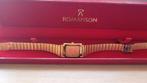 Romanson dames horloge 23K Gold plated - Nieuw (NOS), Ophalen