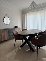 Salle à manger complète style industriel –Ensemble harmonisé, Enlèvement, Comme neuf