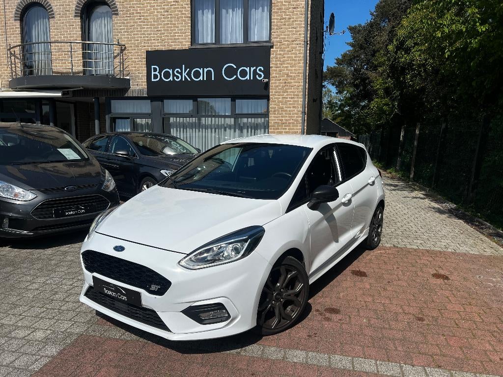 Ford Fiesta 1.0i ST LINE/M2019/NAVI/123.000KM/GARANTIE, Stof, Wit, Handgeschakeld, 5 deurs