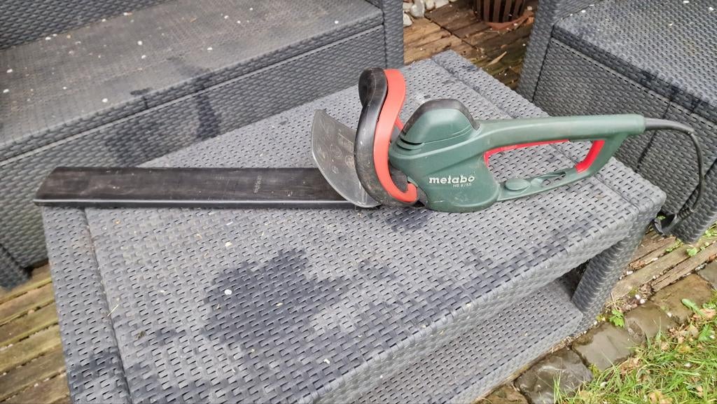 Taille haie Metabo HS8755, Enlèvement