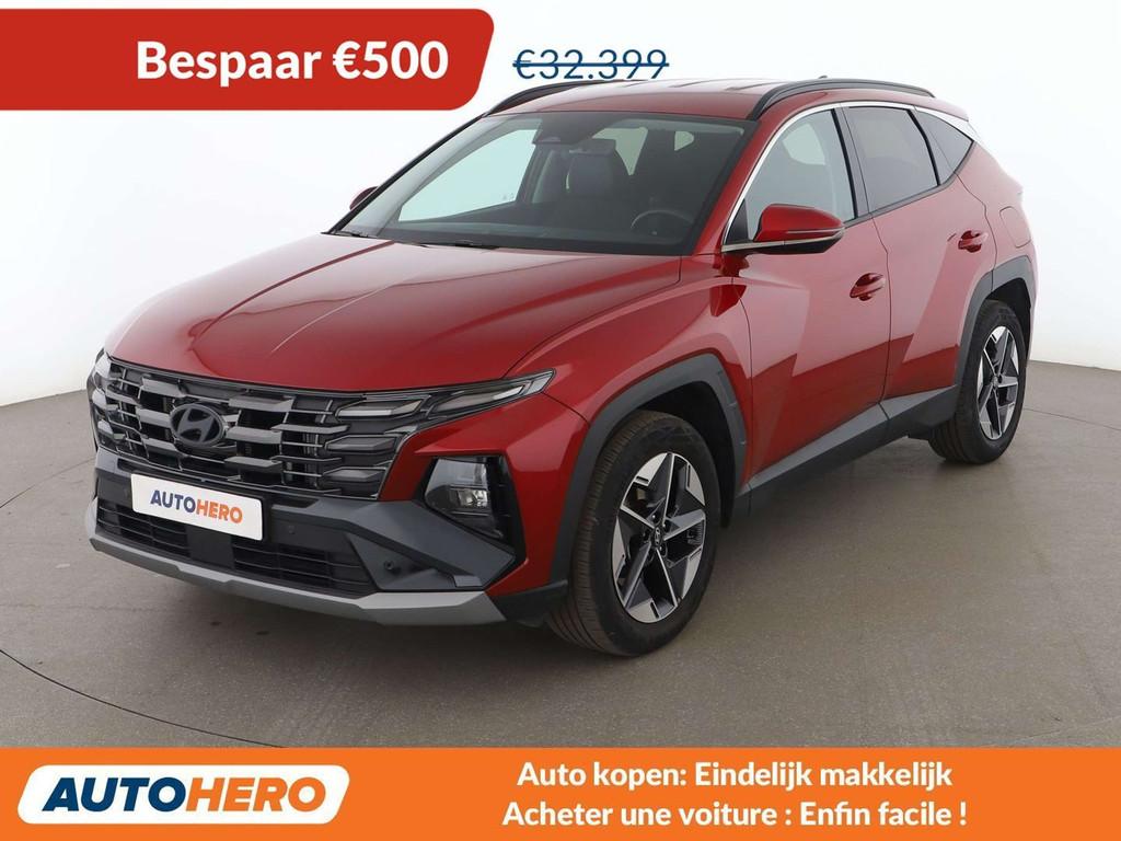 Hyundai Tucson 1.6 T-GDI Mild-Hybrid Trend (automatique), Rouge, Achat, Euro 6, https://public.car-pass.be/vhr/58ad30ee-3ef5-4a41-b806-3bcbe48339f6