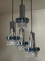 Vintage cascade lamp Massive blauw, Huis en Inrichting, Lampen | Kroonluchters, Ophalen of Verzenden, Zo goed als nieuw