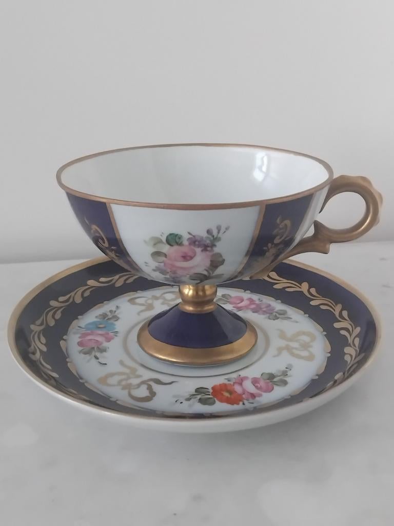 Sevres Cop &Schotel 19th, Antiek en Kunst, Ophalen of Verzenden