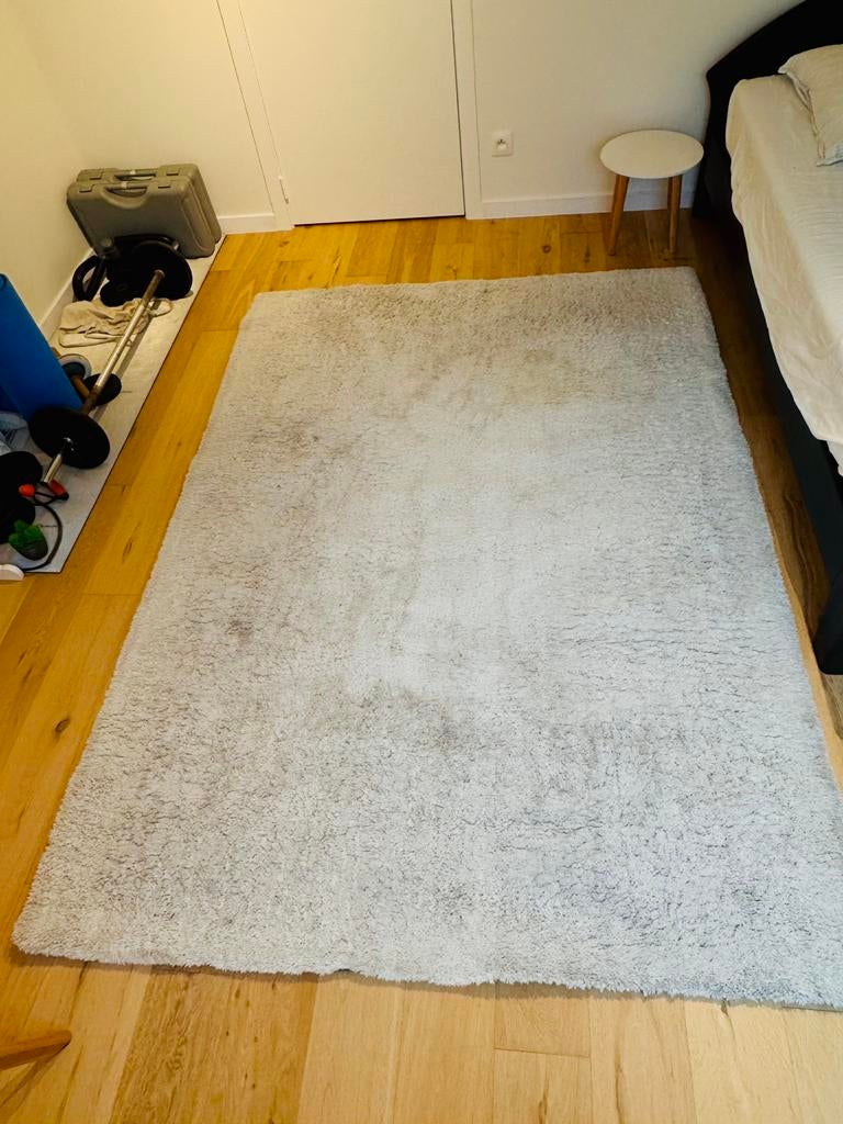 Hoogpollig vloerkleed/tapijt, Ophalen, Gebruikt, 100 tot 150 cm, 200 cm of meer