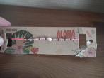 ALOHA armband in fuchsiaroze kleur (Carla), Handtassen en Accessoires, Armbanden, Verzenden, Kunststof of Plastic, Nieuw, Roze
