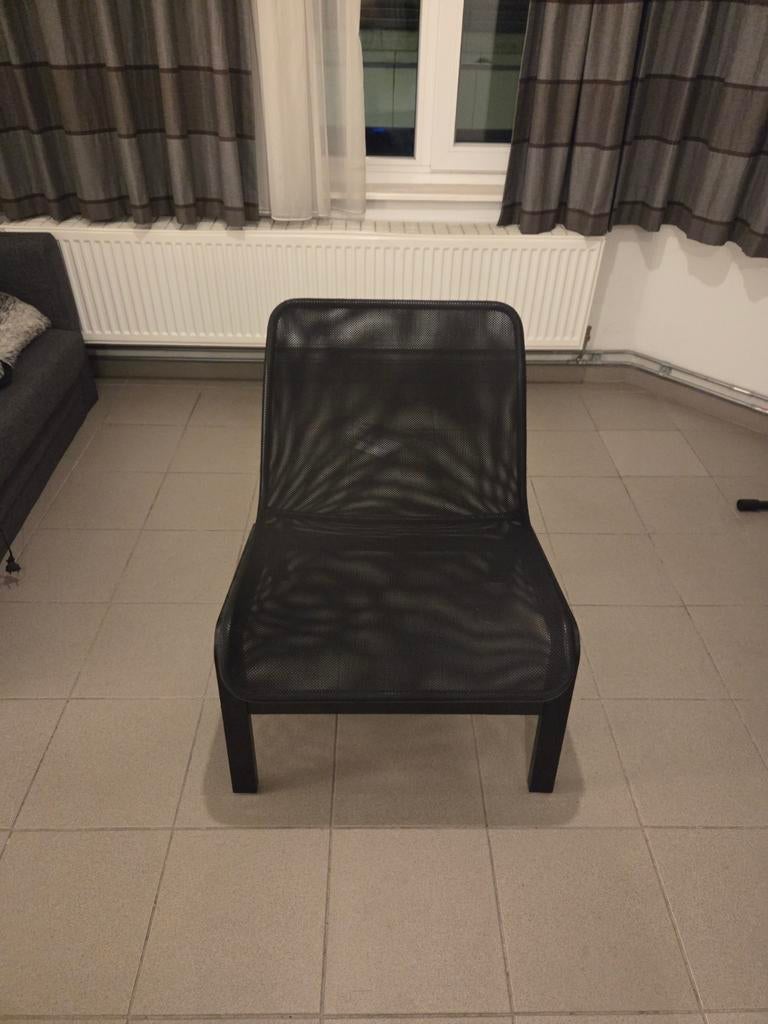 Ikea stoel - NOLMYRA easy chair, Tuin en Terras, Ophalen, Zo goed als nieuw, Hout