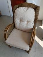 Rotan zetel, Huis en Inrichting, Ophalen, Gebruikt, Hout
