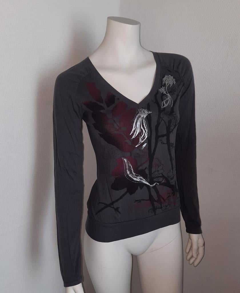 T-shirt à manches longues « XS », Vêtements | Femmes, Blouses & Tuniques, Enlèvement ou Envoi, Taille 34 (XS) ou plus petite, Gris