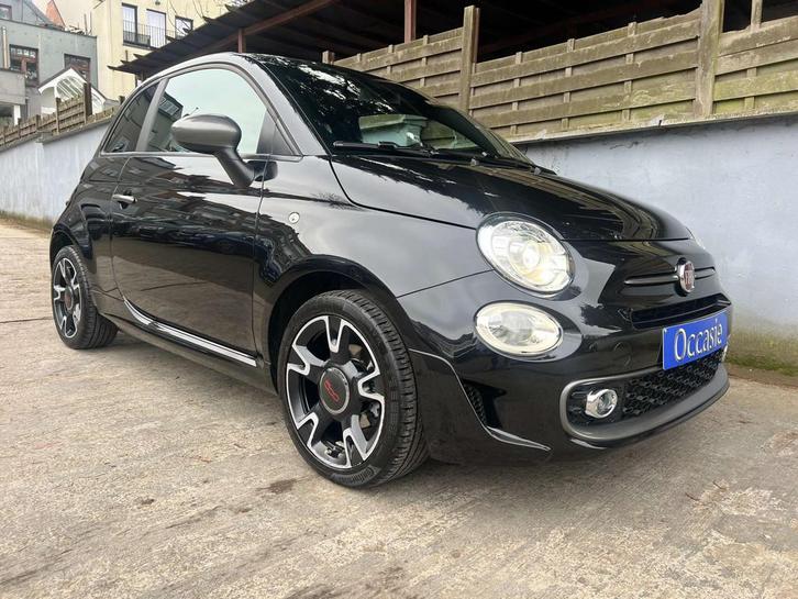 Fiat 500 1.2i Sport (cuir clim led navi CarPlay ect ), Auto's, Fiat, Bedrijf, Te koop, ABS, Airbags, Airconditioning, Android Auto