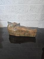 Antiek mummy kistje natuursteen, Ophalen of Verzenden