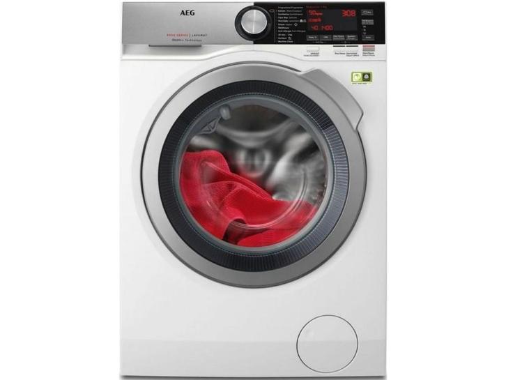 Lave-linge AEG 9kg – Série 8000 OKOMIX LAVAMAT 1600rpm, Electroménager, Lave-linge, Utilisé, Chargeur frontal, 8 à 10 kg, 1600 tours ou plus