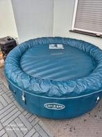 Bestway Lay-Z-Spa Milan Airjet WiFi Bubbelbad Spa, Ophalen of Verzenden, Afdekzeil, Opblaasbaar