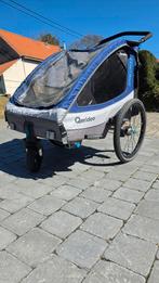 Qeridoo sportrex2 - 2 seater bike trailer and pram, Ophalen, Zo goed als nieuw, Qeridoo