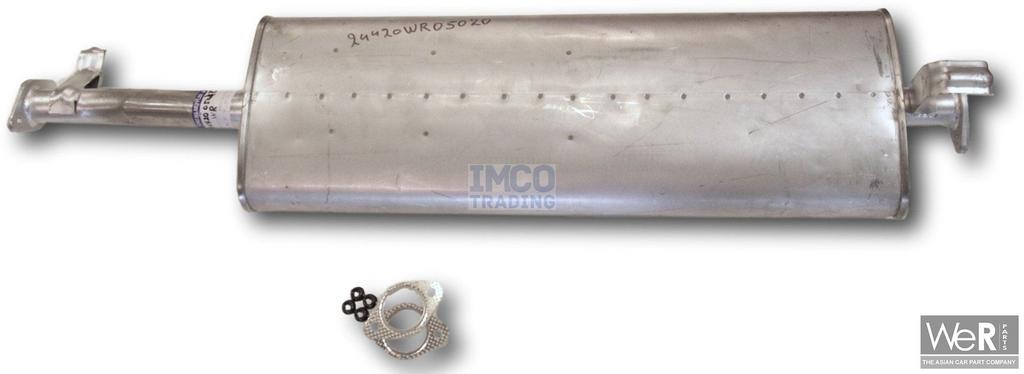 Voorste uitlaatdemper SsangYong Musso 1993-1998 2.3D, 2.9D., KGM Europe GmbH, Ophalen of Verzenden, Info@smotor.com, Ssangyong