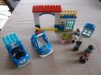 DUPLO Politiebureau - 10902 + extra vrachtwagen en moto, Enlèvement ou Envoi, Duplo