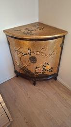 Mooi vintage hoekkastje in Chinese / chinoiserie stijl., Antiek en Kunst, Ophalen