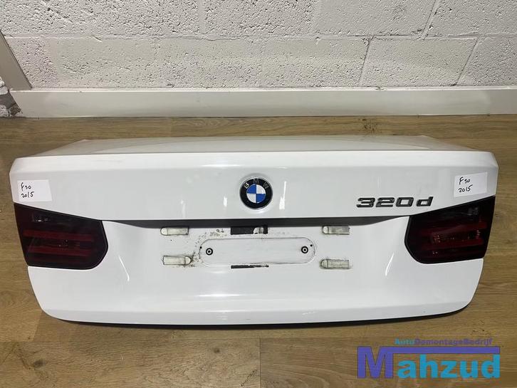 BMW 3 SERIE F30 Wit achterklep 2012-2018, Auto-onderdelen, Carrosserie, Deur, BMW, Achter, Gebruikt