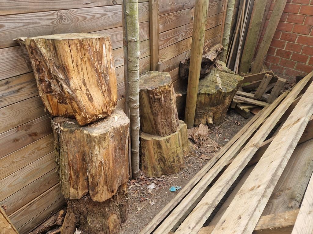 11 gros morceaux de bois de chauffage, tout est permis pour, Enlèvement