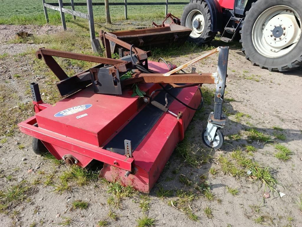 Veegmachine, Ophalen