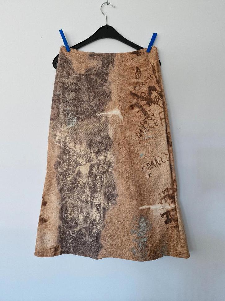 beige rok maat 36, Kleding | Dames, Rokken, Maat 36 (S), Beige, Onder de knie, Ophalen of Verzenden