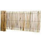 GEZOCHT: kastanje omheining, Ophalen, Met poort, Gebruikt, Tuinhek