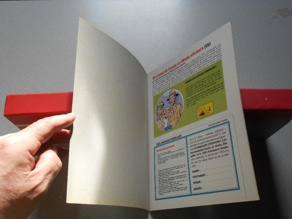 Bessy 106 d Klinga van de lynxen 1973 1 ste druk. Rebus 5 sa, Boeken, Willy Vandersteen, Eén stripboek, Nieuw, Ophalen of Verzenden