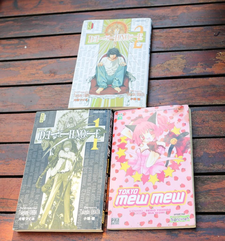 Lot de 3 mangas, Livres, Enlèvement ou Envoi