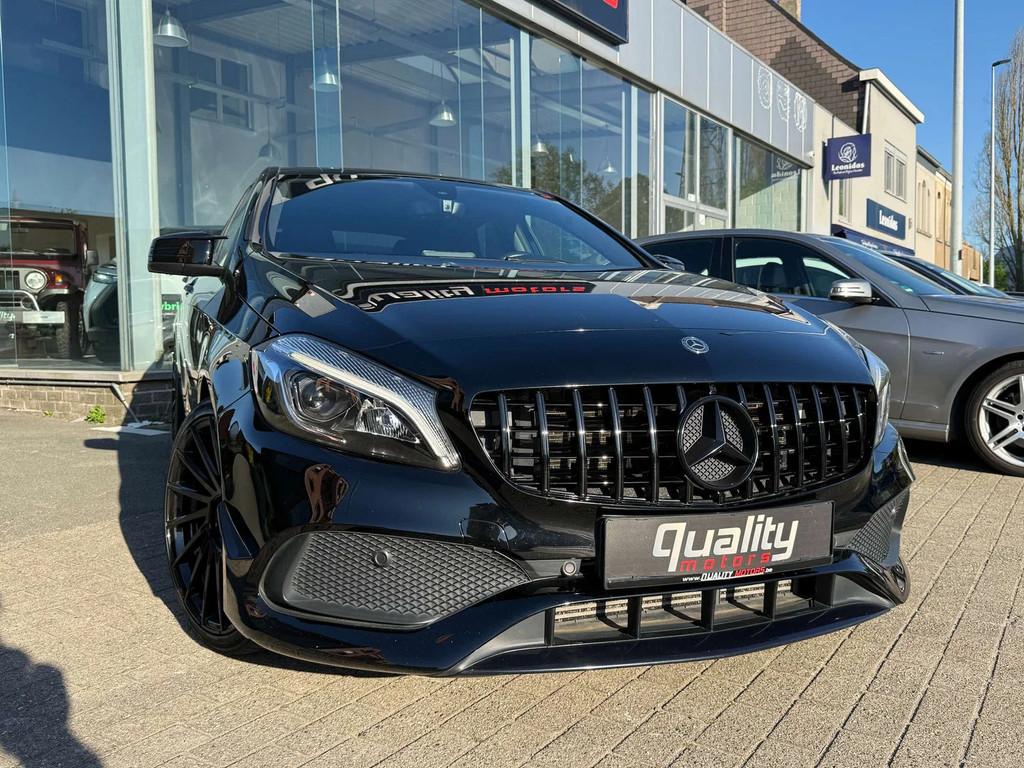 Mercedes-Benz A-CLASS 180 AMG-PACK / A45s PACK / NIEUWSTAAT, Autos, Achat, Euro 6, Entreprise, Noir