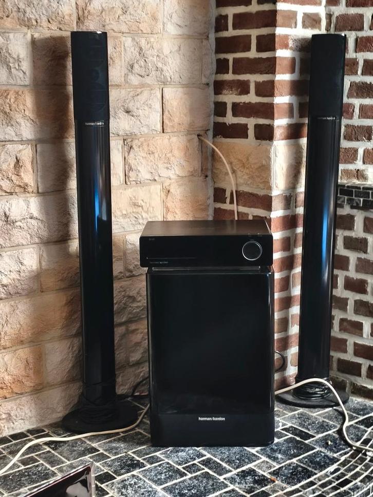 Home cinéma Harman Kardon HS-200 complet – comme neuf, TV, Hi-fi & Vidéo, Ensembles home-cinéma, Comme neuf, Enlèvement