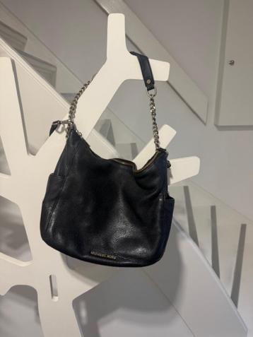 zwarte leren handtas Michael Kors  beschikbaar voor biedingen