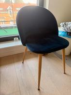 Deux chaises bleu, Maison & Meubles, Chaises, Tissus, Comme neuf, Deux, Enlèvement