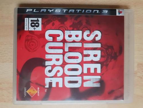 Siren blood curse, Games en Spelcomputers, Games | Sony PlayStation 3, Gebruikt, Vanaf 18 jaar, Ophalen of Verzenden
