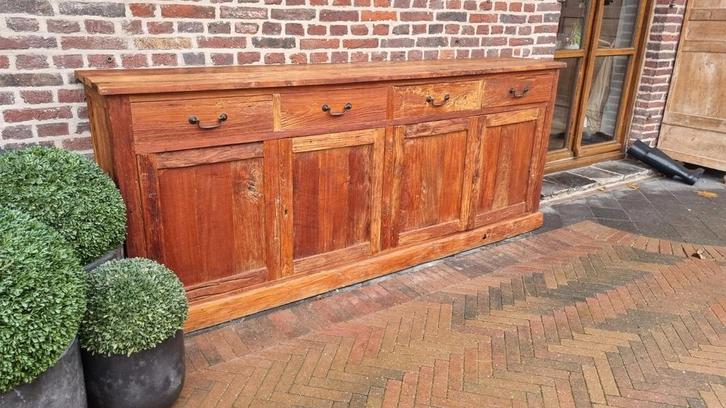Teak dressoir EINDEJAARSACTIE, Huis en Inrichting, Kasten | Dressoirs, Zo goed als nieuw, Ophalen of Verzenden