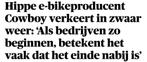 Cowboy ebike, Fietsen en Brommers, Elektrische fietsen, Ophalen, Gebruikt, Cowboy