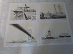 Prints tekeningen Port of Los Angeles, Ophalen of Verzenden