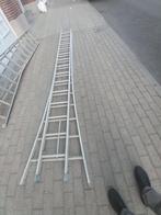 Uitschuifbare ladder van 2x4m, Doe-het-zelf en Bouw, Ophalen