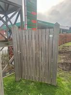 Tuinpoort Padouk, Ophalen, Met poort, Zo goed als nieuw, Tuinhek