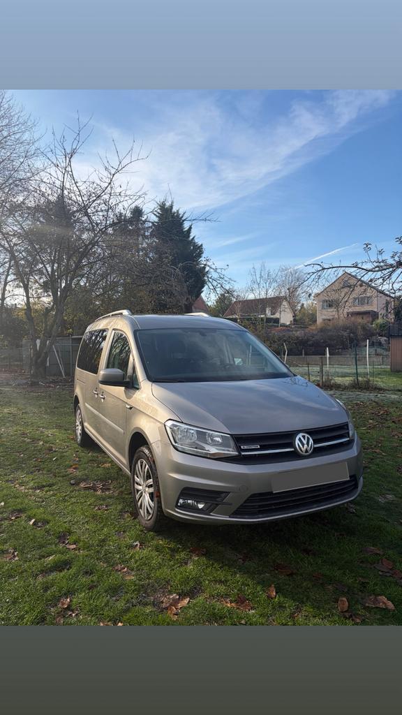 VW Caddy maxi EERSTE EIGENAAR GEKEURD, Auto's, Volkswagen, Particulier, Caddy Maxi, Airbags, Airconditioning, Cruise Control, Elektrische buitenspiegels