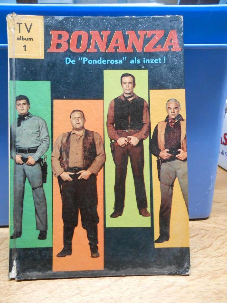 STRIP TV TEKENING LEES VERHALEN BONANZA 3 STUKS, Livres, BD, Enlèvement