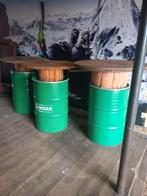 Olievat hangtafels (3 stuks), Ophalen