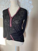 Zwarte etnische trui - maat S/M, Kleding | Dames, Ophalen of Verzenden, Gedragen, Maat 38/40 (M), Zwart
