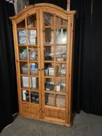 Vitrine kast, Huis en Inrichting, Kasten | Vitrinekasten, Ophalen, Eikenhout, 50 tot 100 cm, 150 tot 200 cm