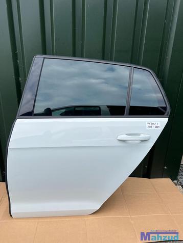 VW GOLF 7 7.5 HATCHBACK Wit links achter deur portier 2012-2 beschikbaar voor biedingen