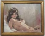 vintage naakt op canvas Frankrijk, Ophalen, Huis en Inrichting