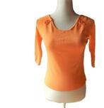 (2)- blouse femme t.38 orange, Ophalen of Verzenden, Zo goed als nieuw, Maat 38/40 (M), Oranje