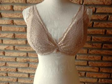 (89)- soutien gorge femme t.95D beige - tezenis - beschikbaar voor biedingen