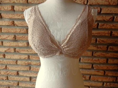 (89)- soutien gorge femme t.95D beige - tezenis -, Kleding | Dames, Ondergoed en Lingerie, BH, Beige, Ophalen of Verzenden