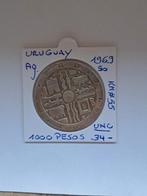 Uruguay 1000 pesos 1969 AG  UNC, Ophalen of Verzenden