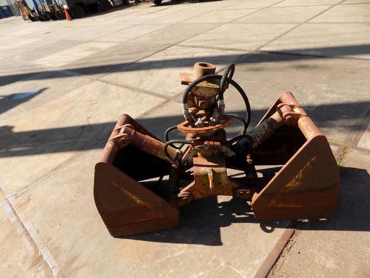 Knijpbak hydraulisch hydrauliche kraan knijper, Zakelijke goederen, Machines en Bouw | Onderdelen