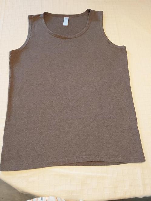 5 grijze onderhemdjes: 4xlichtgrijs en 1xdonkergrijs- medium, Kleding | Heren, Ondergoed, Hemd, Grijs, Ophalen of Verzenden